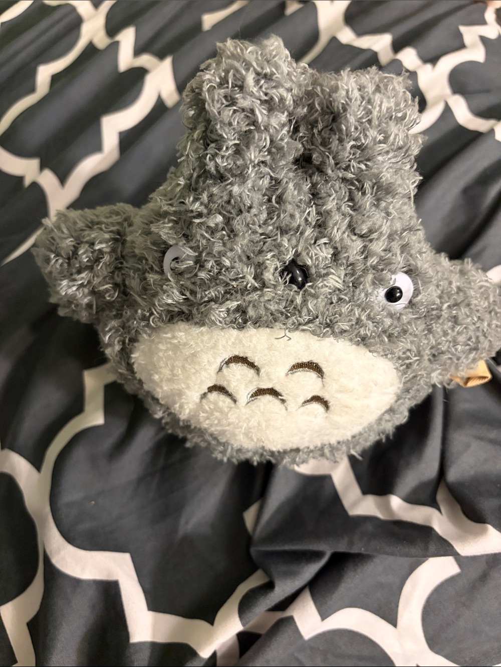 Plush Gray Totoro-Stuffed Toy - Soft Cozy Cuddly